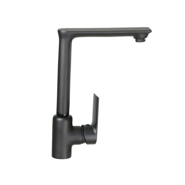 Torneira Monocomando Preto Fosco Slim Cozinha Ilha Área Gourm