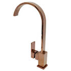 Torneira Monocomando Quadrada Luxury Rosê Gold 2296