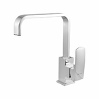 Torneira Monocomando Quadrada Metal Cromado Cozinha ou Banhei