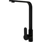 Torneira Monocomando Quadrada para Cozinha Preto Fosco Gourme