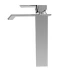 Torneira Monocomando Quadrada Slim Metalica Alta Roma 2260