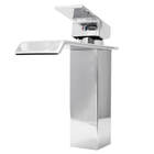 Torneira Monocomando Quadrada Slim Metalica Roma 2259