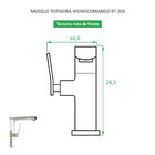 Torneira Monocomando Reno - Rt200