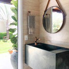 Torneira Monocomando Retrô Baixa Para Banheiro (Angara Rosé G