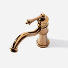 Torneira Monocomando Retrô Baixa Para Banheiro (Angara Rosé G