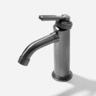 Torneira Monocomando Retrô Baixa Para Banheiro (morin Grafite