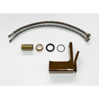 Torneira Monocomando Rose Gold Bica Baixa Luxo Banheiro Lavab