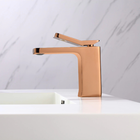 Torneira Monocomando Rose Gold Bica Baixa Luxo Banheiro Lavab