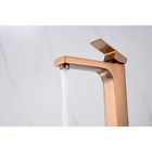 Torneira Monocomando Rose Gold Quadrada Banheiro Lavabo Bica