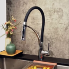 Torneira Monocomando Silicone Cozinha Gourmet Giro 360º