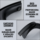 Torneira Monocomando Tigris Bica Alta Lavatório Banheiro Full