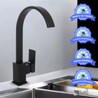 Torneira Monocomando Titaly Black