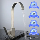 Torneira Monocomando Titaly Escovada