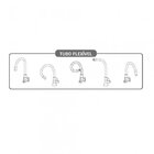 Torneira Move De Mesa Bica Móvel Tubo Flex Japi Cinza/cromado