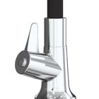 Torneira Move De Parede Bica Móvel Tubo Flex Japi Preto/croma