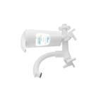 Torneira Movél Com Filtro Planeta Água Abs Branca Ideale 017