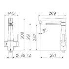 Torneira Nova Docol Vitalis 15793bh Com Filtro De Bancada Ino