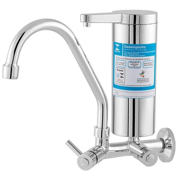 Torneira P/ Cozinha Imperatriz C/ Filtro 2172 C62 Abs Bica Mó