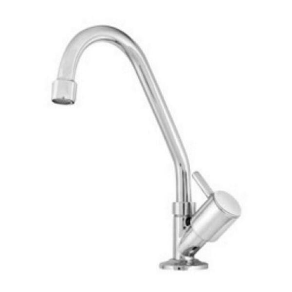 Torneira P/cozinha Mesa Com Bica Móvel E Arejador Embutido