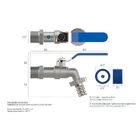 Torneira P/jard. Blukit C/alav. 3/4 Estojo C/1peça 190127-61