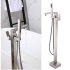 Torneira Para Banheira Gourmet Piso Monocomando Misturador Qu