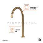 Torneira Para Banheiro Alta Javari Pingoo.casa - Dourado