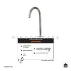 Torneira Para Banheiro Alta Javari Pingoo.casa - Prata Cromado