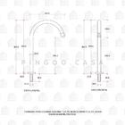 Torneira Para Banheiro Alta Javari Pingoo.casa - Prata Cromado