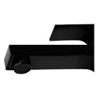 Torneira Para Banheiro Alta Retta Preto Brilhante Fani