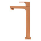 Torneira Para Banheiro Alta Retta Rose Gold Fani