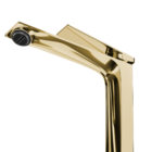 Torneira Para Banheiro Atenas Baixa Dourada 100% Metal Premiu