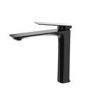 Torneira Para Banheiro Atenas Preta 100% Metal Premium Baixa