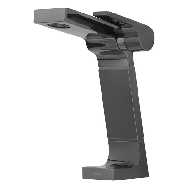 Torneira Para Banheiro Baixa Essence Grafite Liso Fani