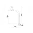Torneira Para Banheiro Balcão 1203 Angra C77 Ba Meber