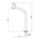 Torneira Para Banheiro Balcão 1203 Minimal Classic Meber Meta