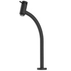 Torneira Para Banheiro Basic Bica Alta Preto Celite