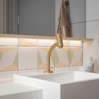 Torneira Para Banheiro Basic Bica Baixa Gold Celite