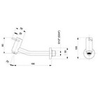 Torneira Para Banheiro Basic Parede Preto Celite