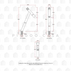 Torneira Para Banheiro Bica Alta Puiú Pingoo.casa - Preto