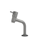 Torneira Para Banheiro Bica Baixa Eva Grafite Escovado Fani