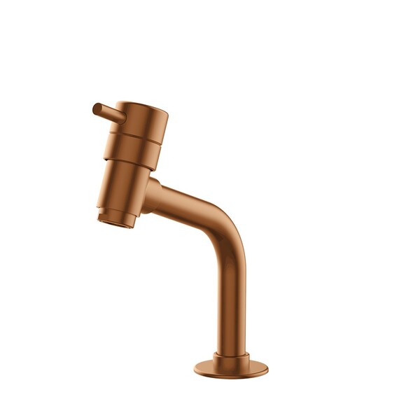 Torneira Para Banheiro Bica Baixa Eva Rose Gold Fani