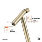 Torneira Para Banheiro Bica Baixa Puiú Pingoo.casa - Dourado