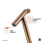 Torneira Para Banheiro Bica Baixa Puiú Pingoo.casa - Dourado