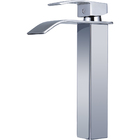 Torneira para banheiro cascata misturador monocomando  alta P