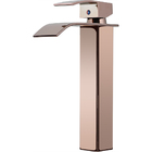 Torneira para banheiro cascata misturador monocomando alta Pa