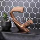 Torneira Para Banheiro Cascata Misturador Monocomando Baixa E