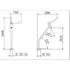 Torneira Para Banheiro Com Alavanca Bica Alta Nova Benefit Cr
