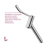 Torneira Para Banheiro Com Alavanca Bica Alta Nova Benefit Cr