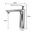 Torneira Para Banheiro Cromado Água Quente Fria Monocomando