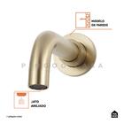 Torneira Para Banheiro Duplo Comando De Parede Cariús Pingoo.